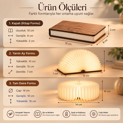 LUMEA Kitap Lamba – Evin En Tatlı Köşesi