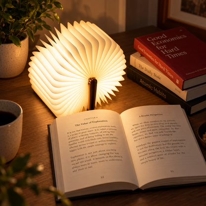 LUMEA Kitap Lamba – Evin En Tatlı Köşesi